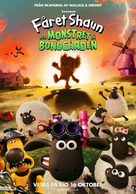 Fåret Shaun och monstret på bondgården